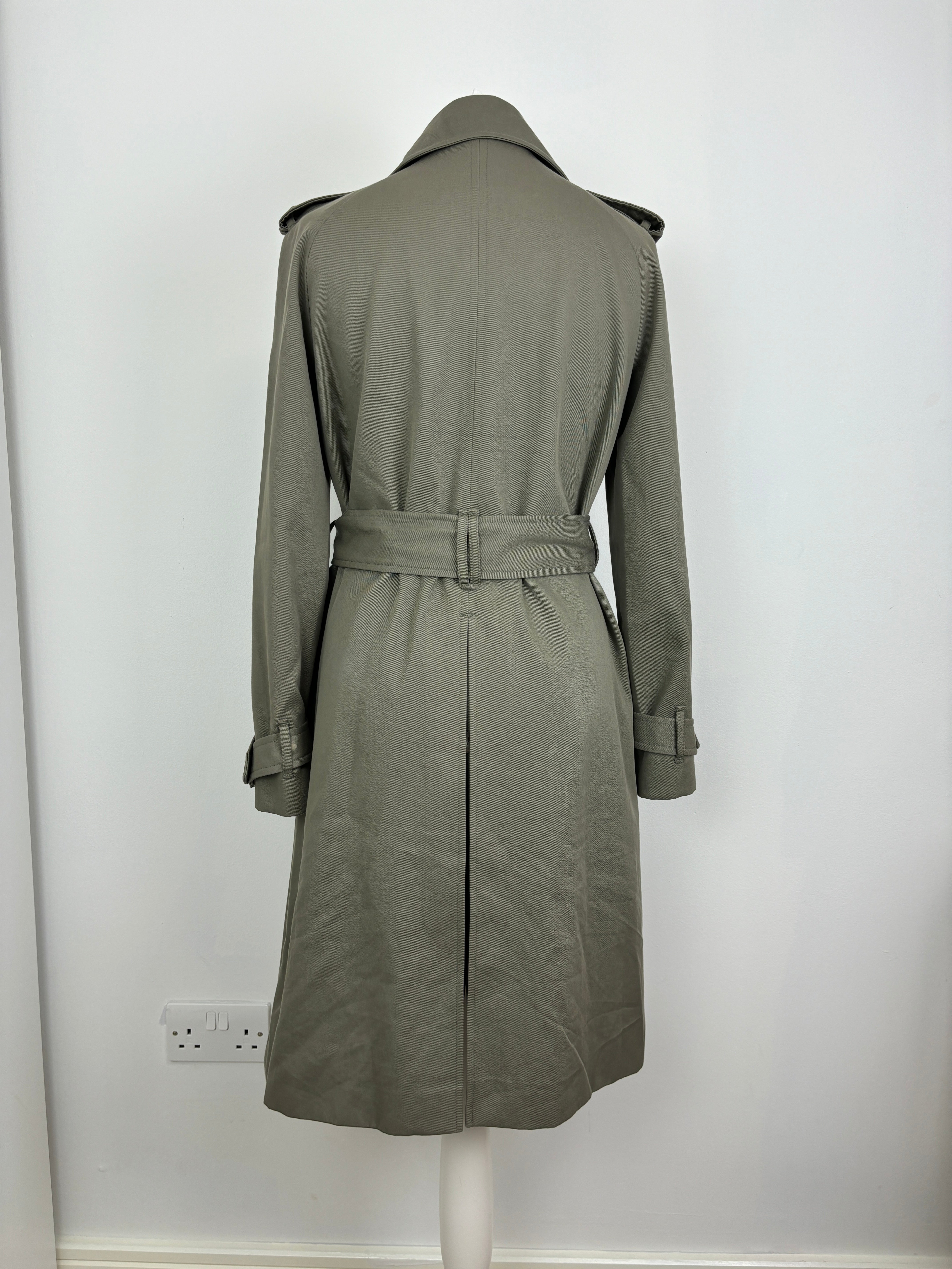 Sézane khaki trench coat - 6 UK