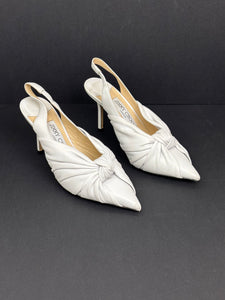Jimmy Choo white scarpin - 34 EU