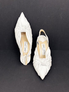 Jimmy Choo white scarpin - 34 EU