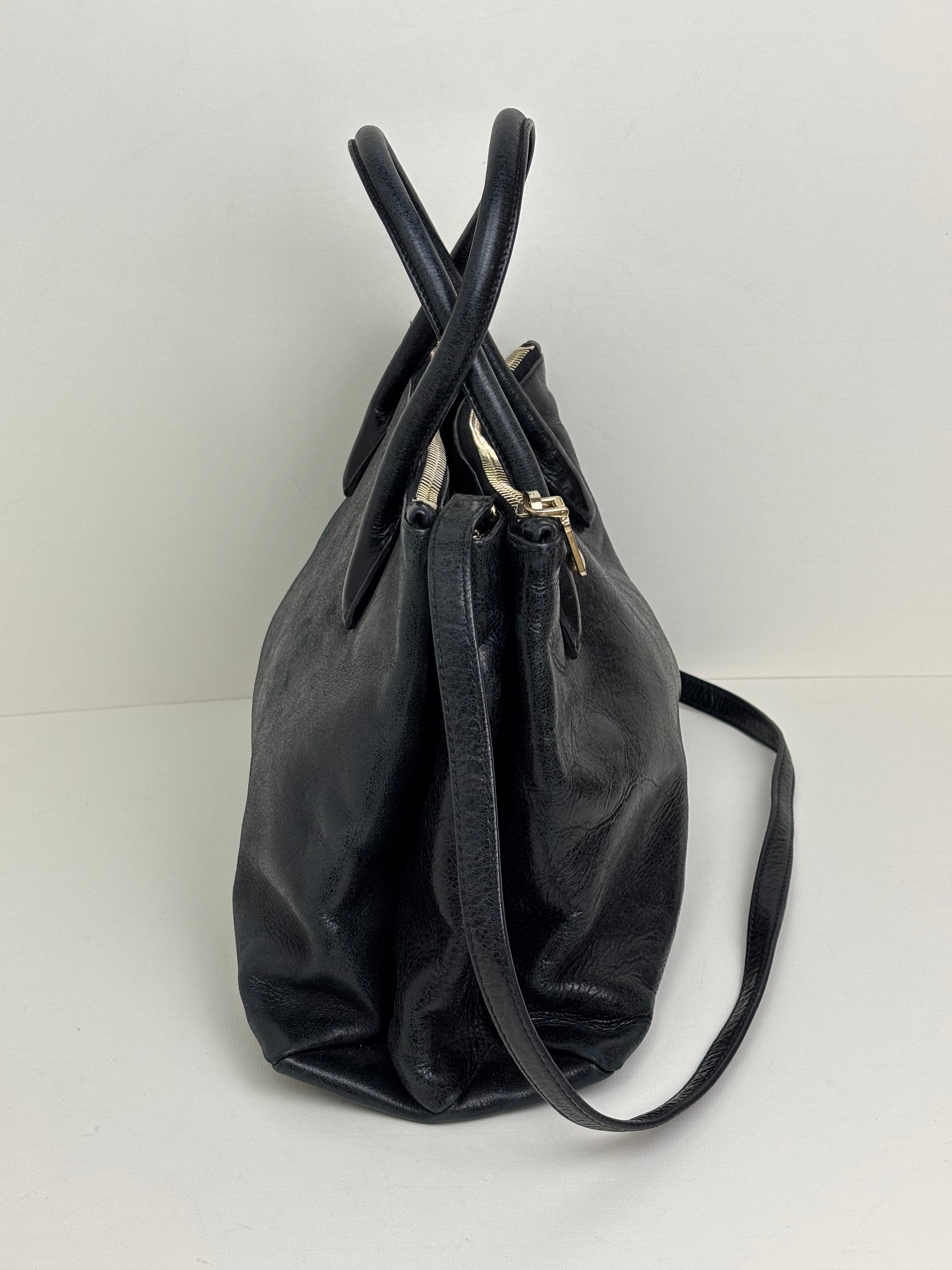 Miu Miu black tote bag