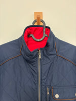 Load image into Gallery viewer, Menswear - Tommy Hilfiger Navy Quilted Jacket - M
