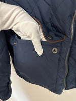 Load image into Gallery viewer, Menswear - Tommy Hilfiger Navy Quilted Jacket - M
