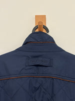 Load image into Gallery viewer, Menswear - Tommy Hilfiger Navy Quilted Jacket - M
