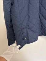 Load image into Gallery viewer, Menswear - Tommy Hilfiger Navy Quilted Jacket - M
