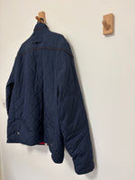 Load image into Gallery viewer, Menswear - Tommy Hilfiger Navy Quilted Jacket - M
