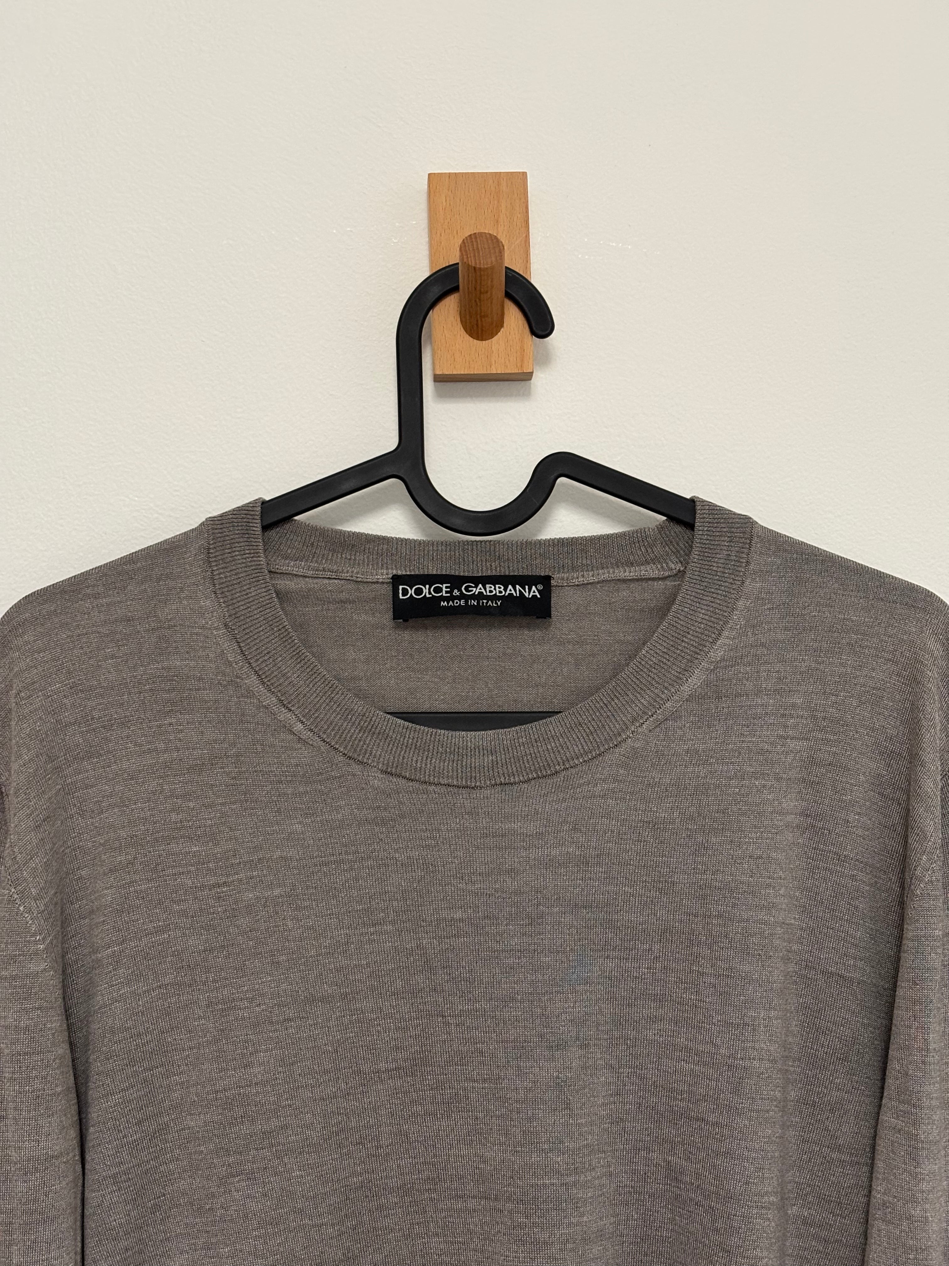 MENSWEAR - Dolce & Gabbana silk jumper - M