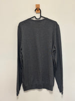 Load image into Gallery viewer, MENSWEAR - BOSS merino wool grey jumper - L
