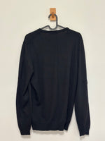 Load image into Gallery viewer, MENSWEAR - BOSS merino wool black jumper - L
