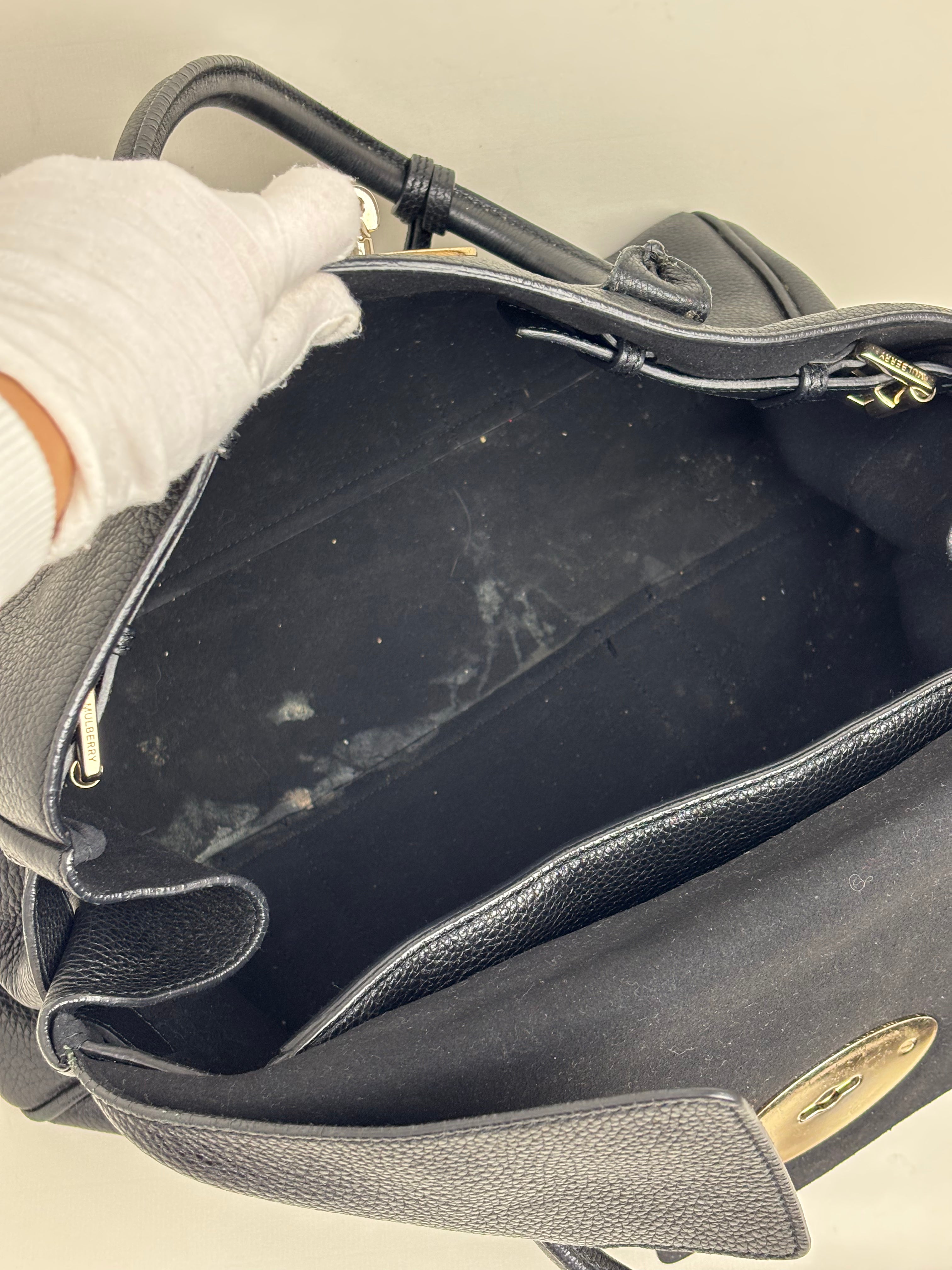 Mulberry Bayswater black handbag