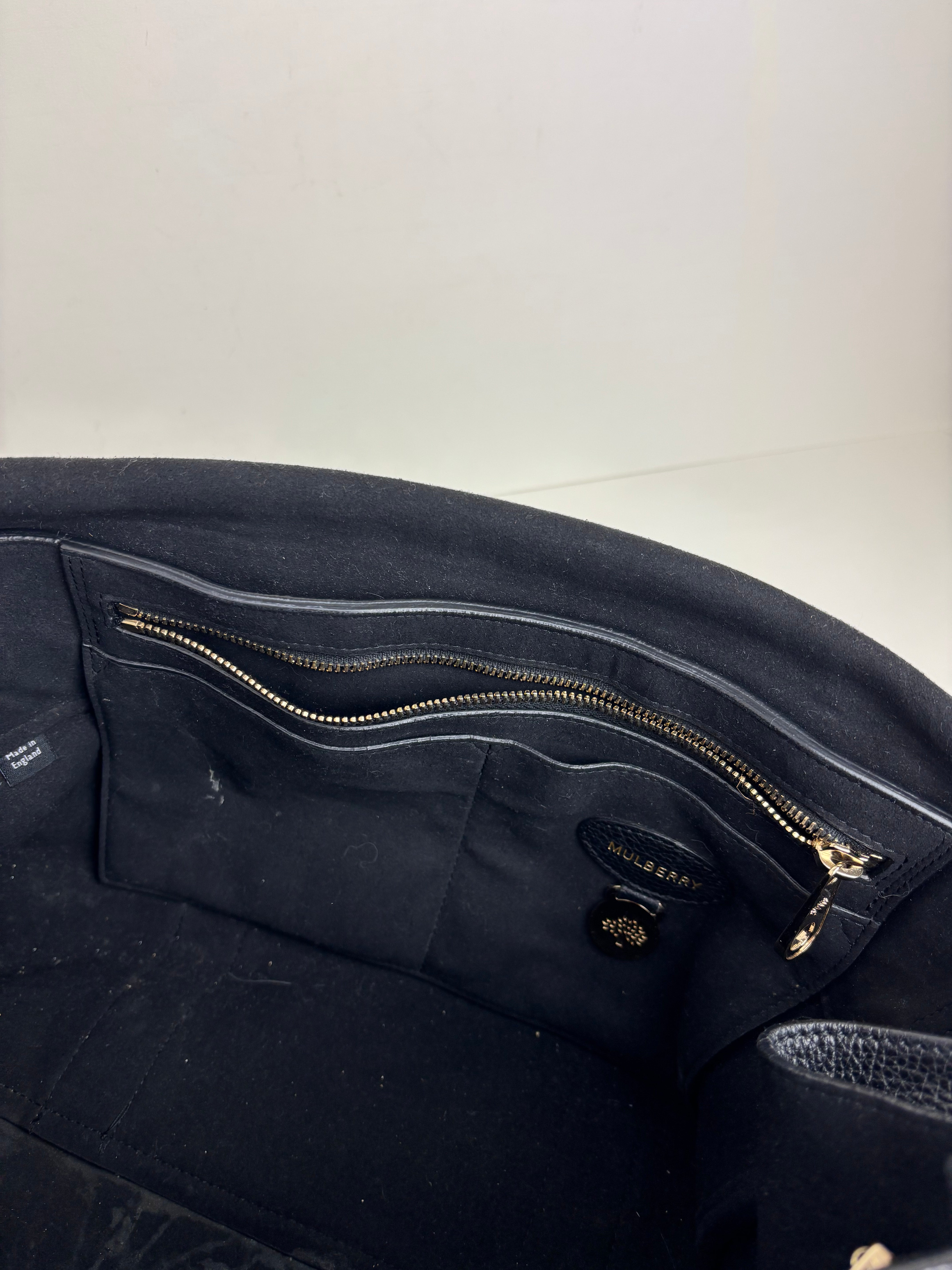 Mulberry Bayswater black handbag