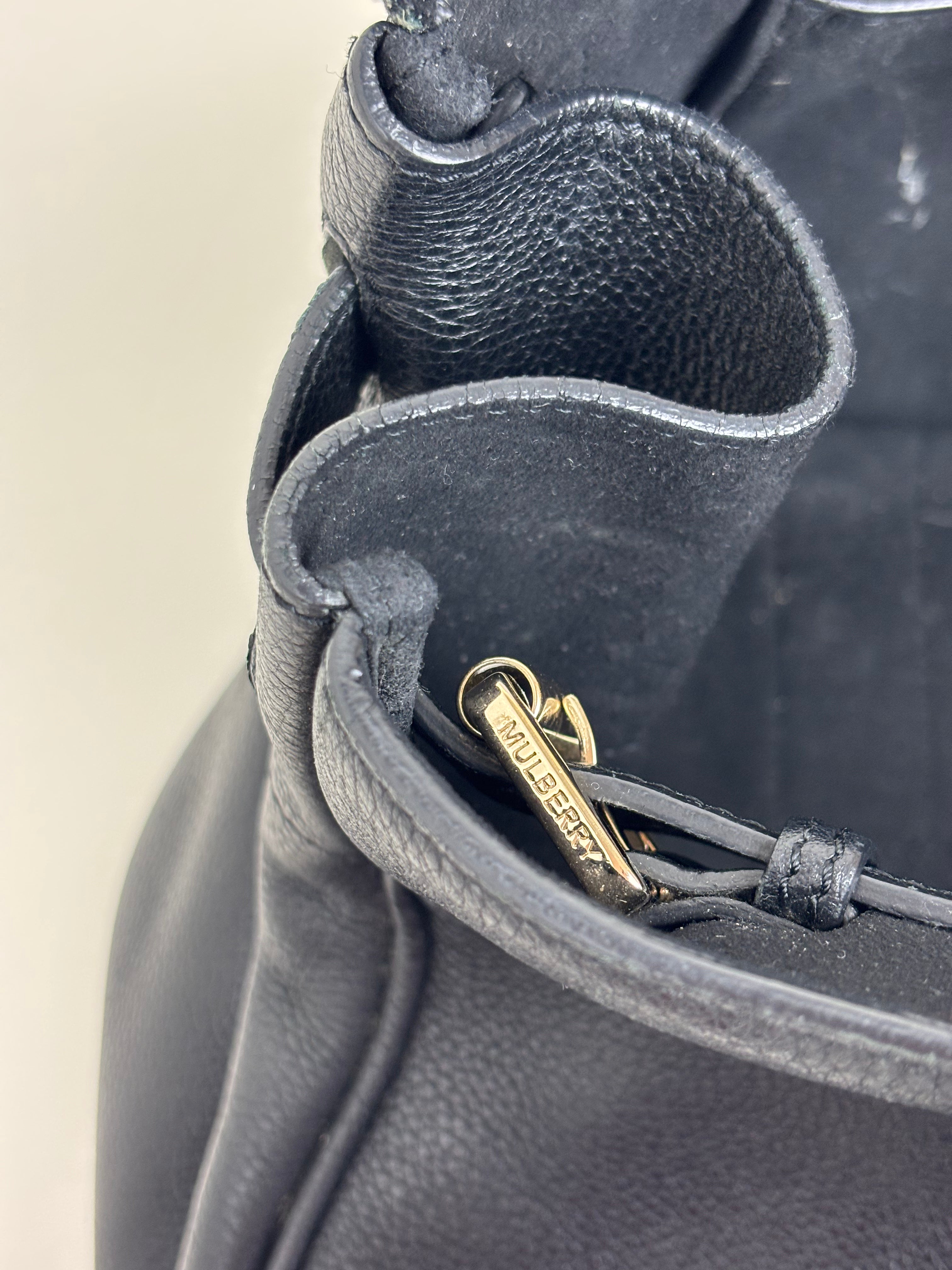 Mulberry Bayswater black handbag