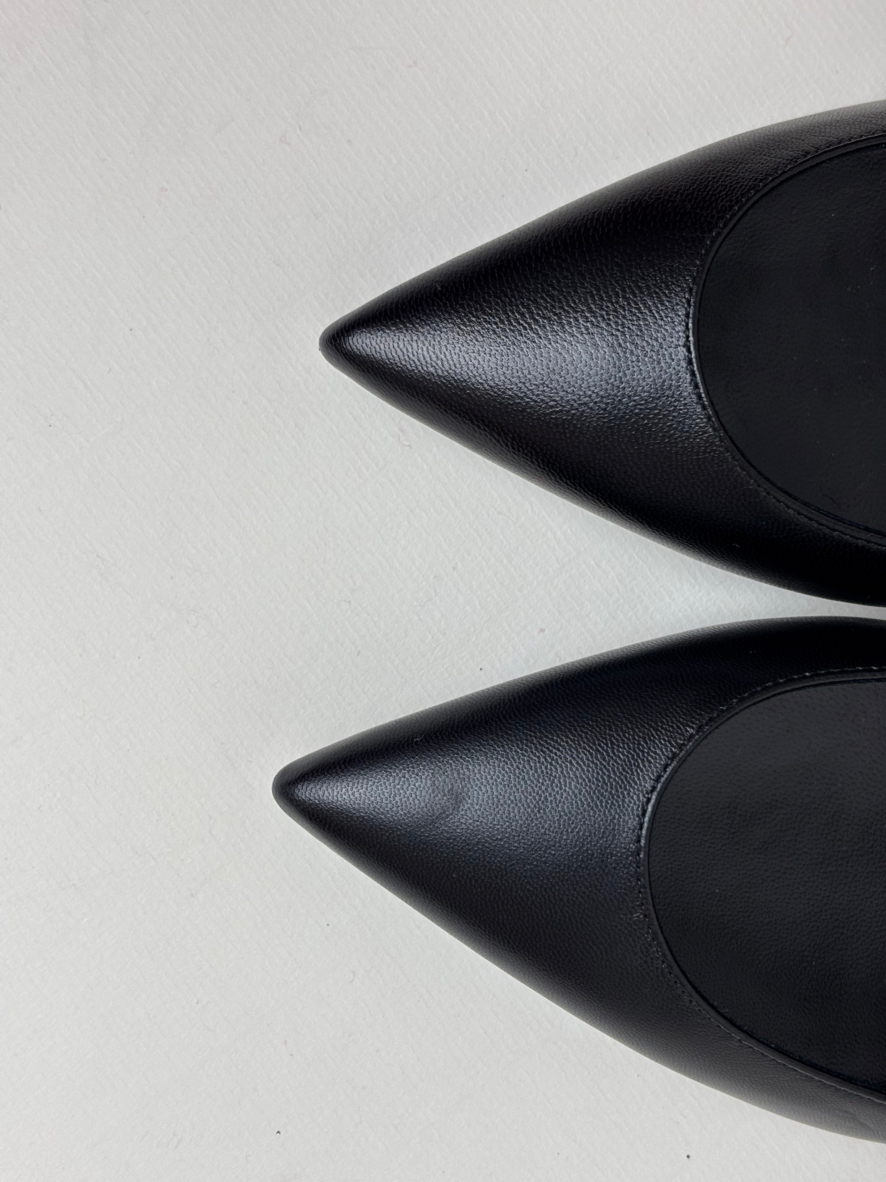 Saint Laurent black scarpin - 34.5 EU