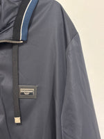 Load image into Gallery viewer, Menswear - Dolce &amp; Gabbana Blue Hooded Bomber - L
