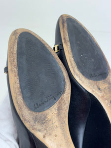 Salvatore Ferragamo black heels - 34 EU