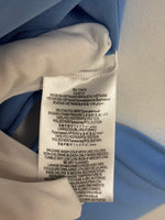 Load image into Gallery viewer, BCBGMAXAZRIA wrap blue top - M
