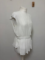 Load image into Gallery viewer, BCBGMAXAZRIA white blouse - M

