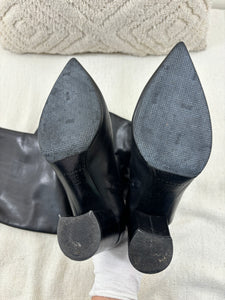 Casadei black boots - 4 UK