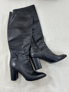 Casadei black boots - 4 UK