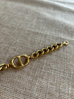 Load image into Gallery viewer, Dior golden chain bracelet
