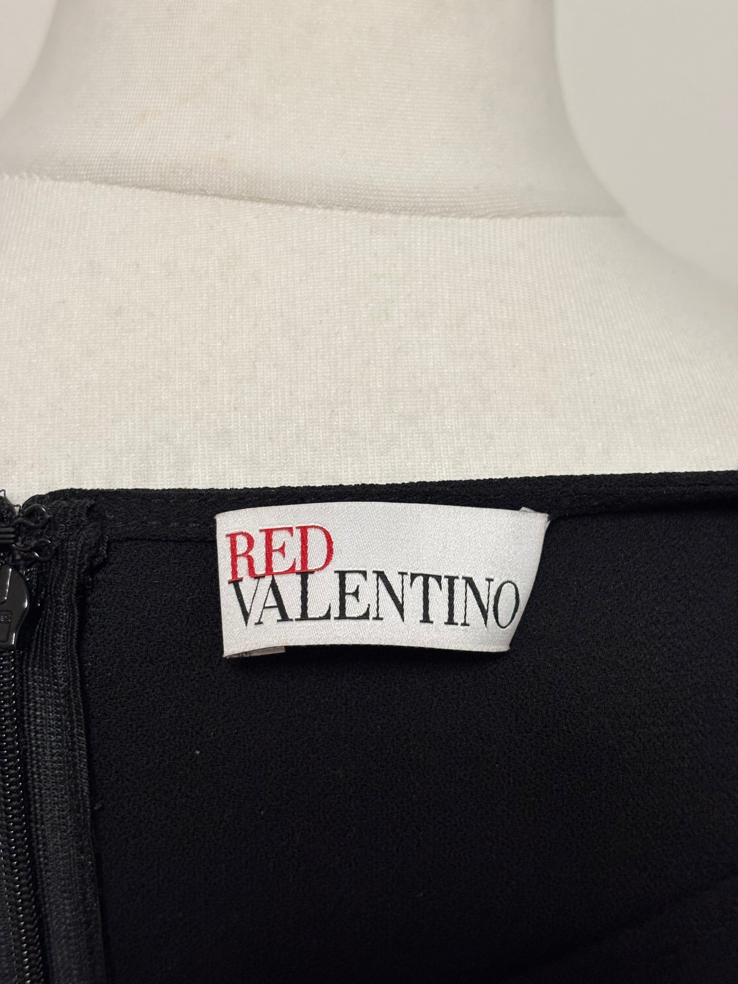 Red Valentino black midi dress - 16 UK