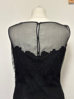 Load image into Gallery viewer, Valentino silk black dress - 10 UK
