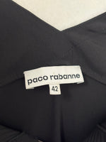 Load image into Gallery viewer, Paco Rabanne black maxi dress - 14 UK
