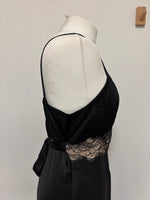 Load image into Gallery viewer, Paco Rabanne black maxi dress - 14 UK
