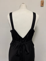 Load image into Gallery viewer, Paco Rabanne black maxi dress - 14 UK
