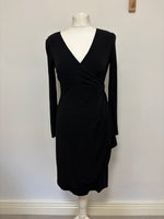 Load image into Gallery viewer, Armani Collezioni black dress - 12 UK

