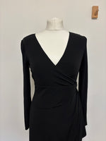 Load image into Gallery viewer, Armani Collezioni black dress - 12 UK
