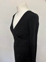 Load image into Gallery viewer, Armani Collezioni black dress - 12 UK
