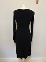 Load image into Gallery viewer, Armani Collezioni black dress - 12 UK
