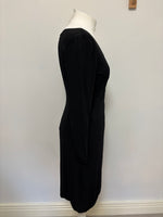 Load image into Gallery viewer, Armani Collezioni black dress - 12 UK
