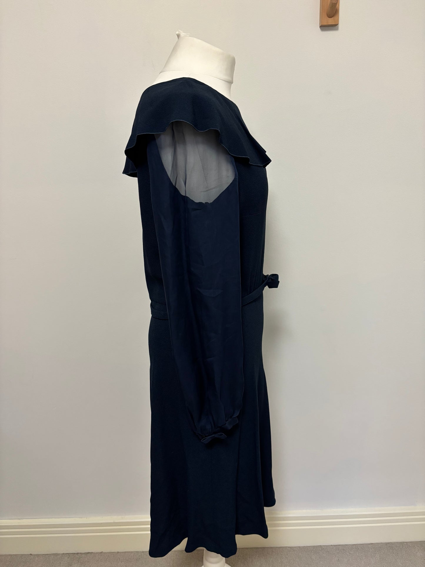 Valentino navy dress - M
