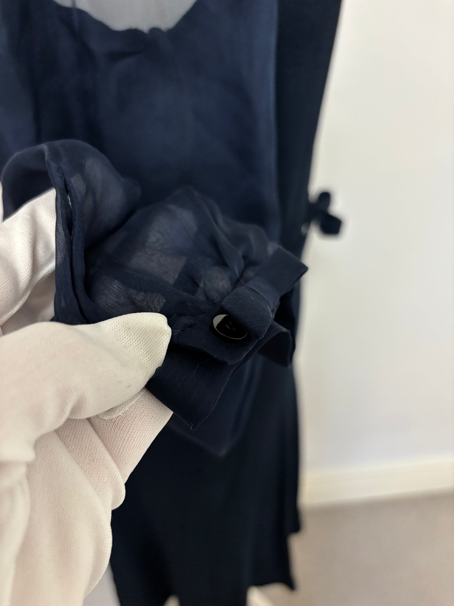 Valentino navy dress - M