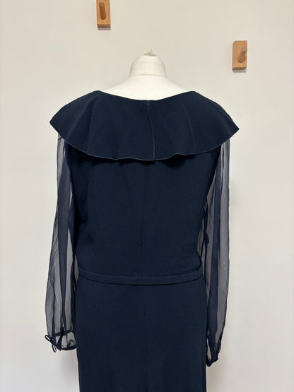 Valentino navy dress - M