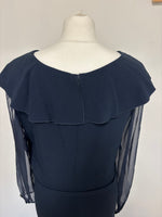 Load image into Gallery viewer, Valentino navy dress - M
