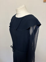 Load image into Gallery viewer, Valentino navy dress - M
