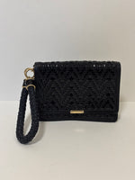 Load image into Gallery viewer, Burberry black clutch
