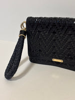 Load image into Gallery viewer, Burberry black clutch

