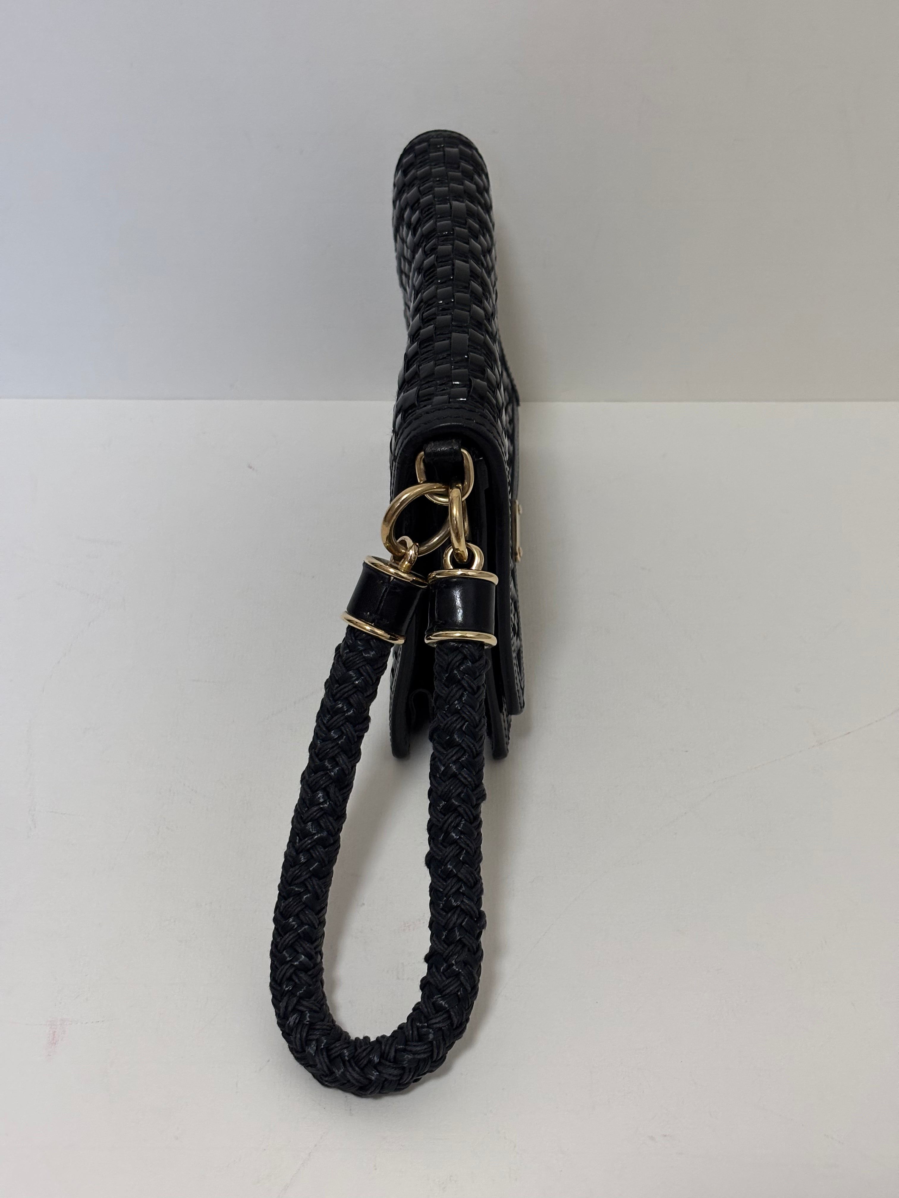 Burberry black clutch