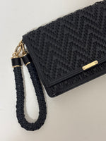 Load image into Gallery viewer, Burberry black clutch

