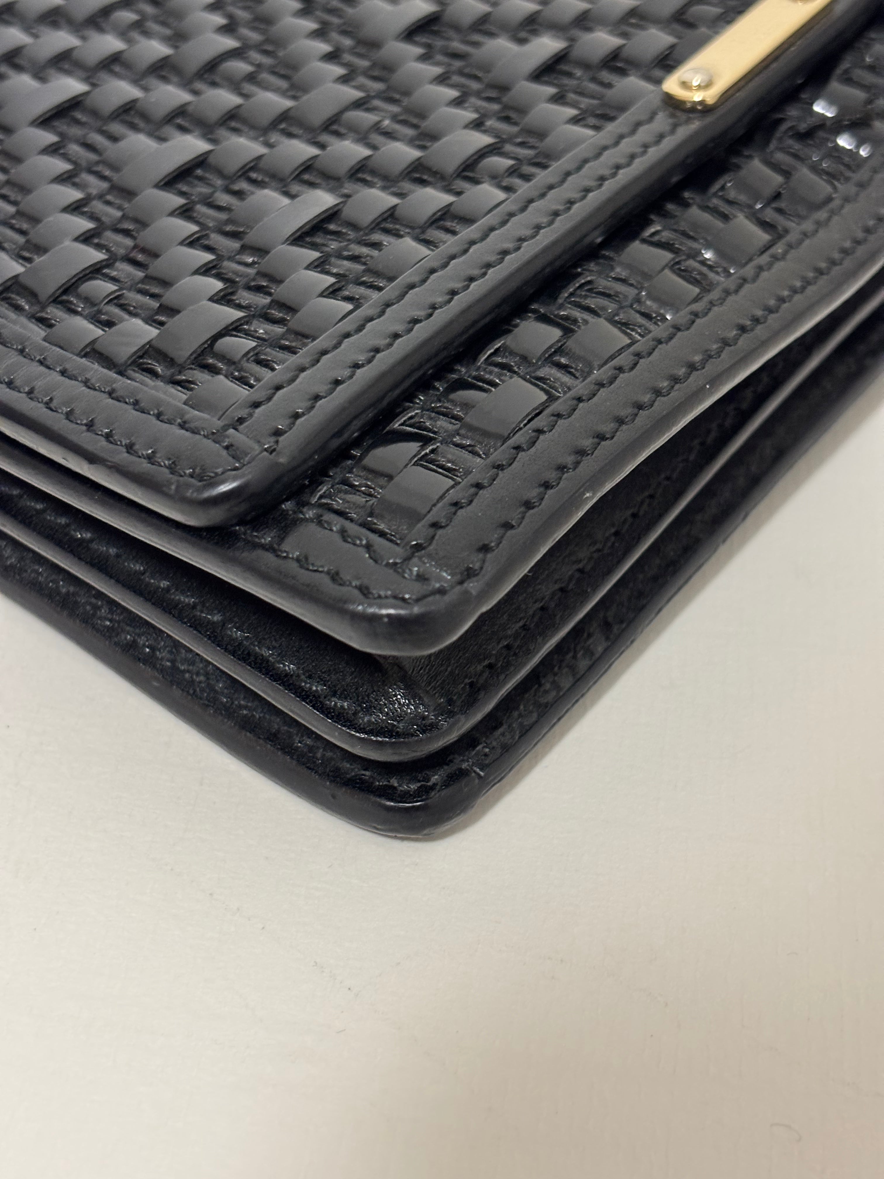 Burberry black clutch