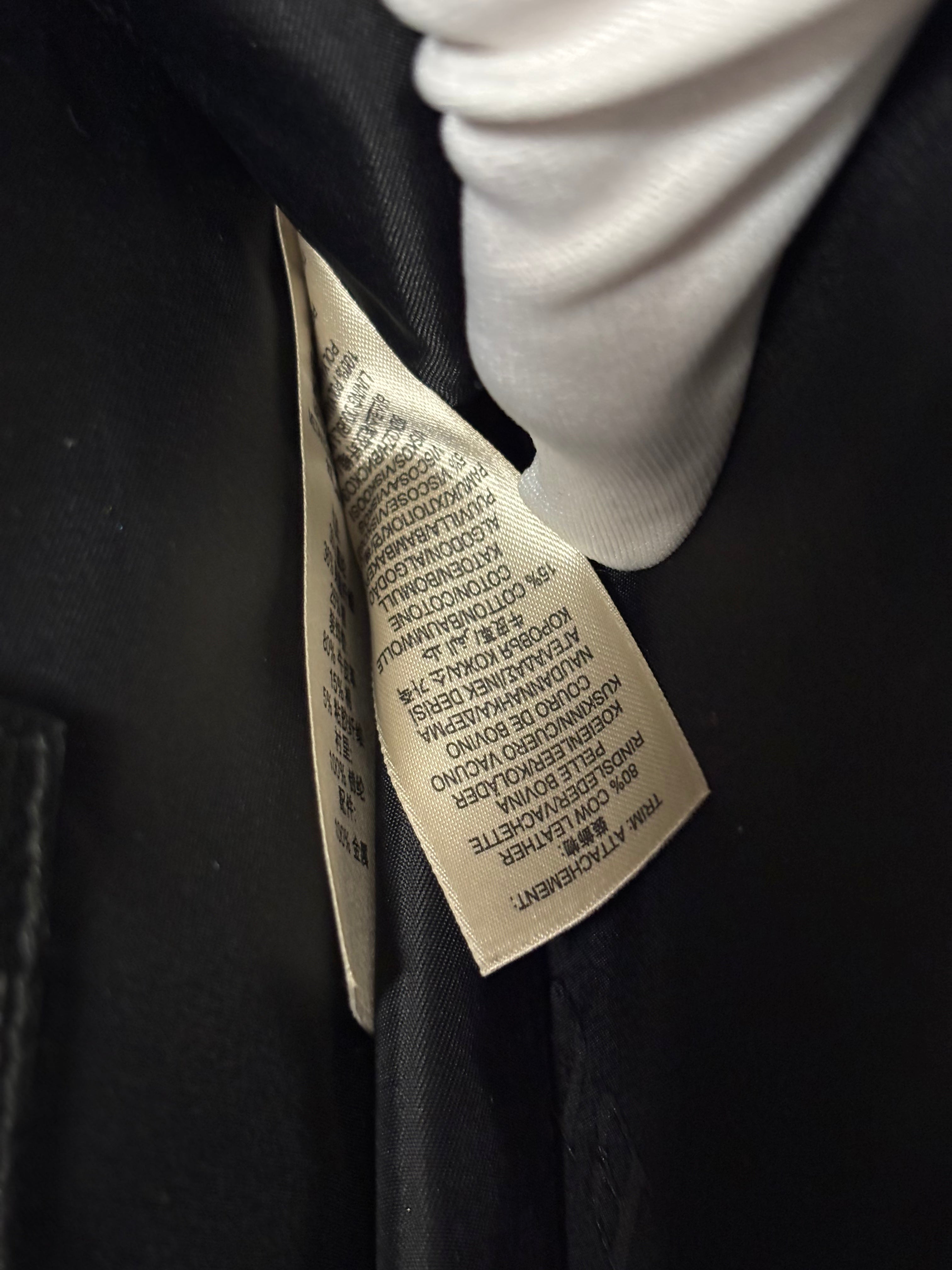 Burberry black clutch