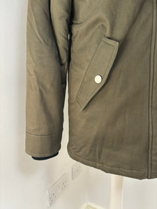 MAJE khaki parka - 8 UK