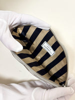 Load image into Gallery viewer, Lulu Guinness silver clutch
