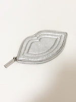 Load image into Gallery viewer, Lulu Guinness silver clutch
