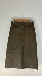 Load image into Gallery viewer, Ted Baker leather skirt - XS
