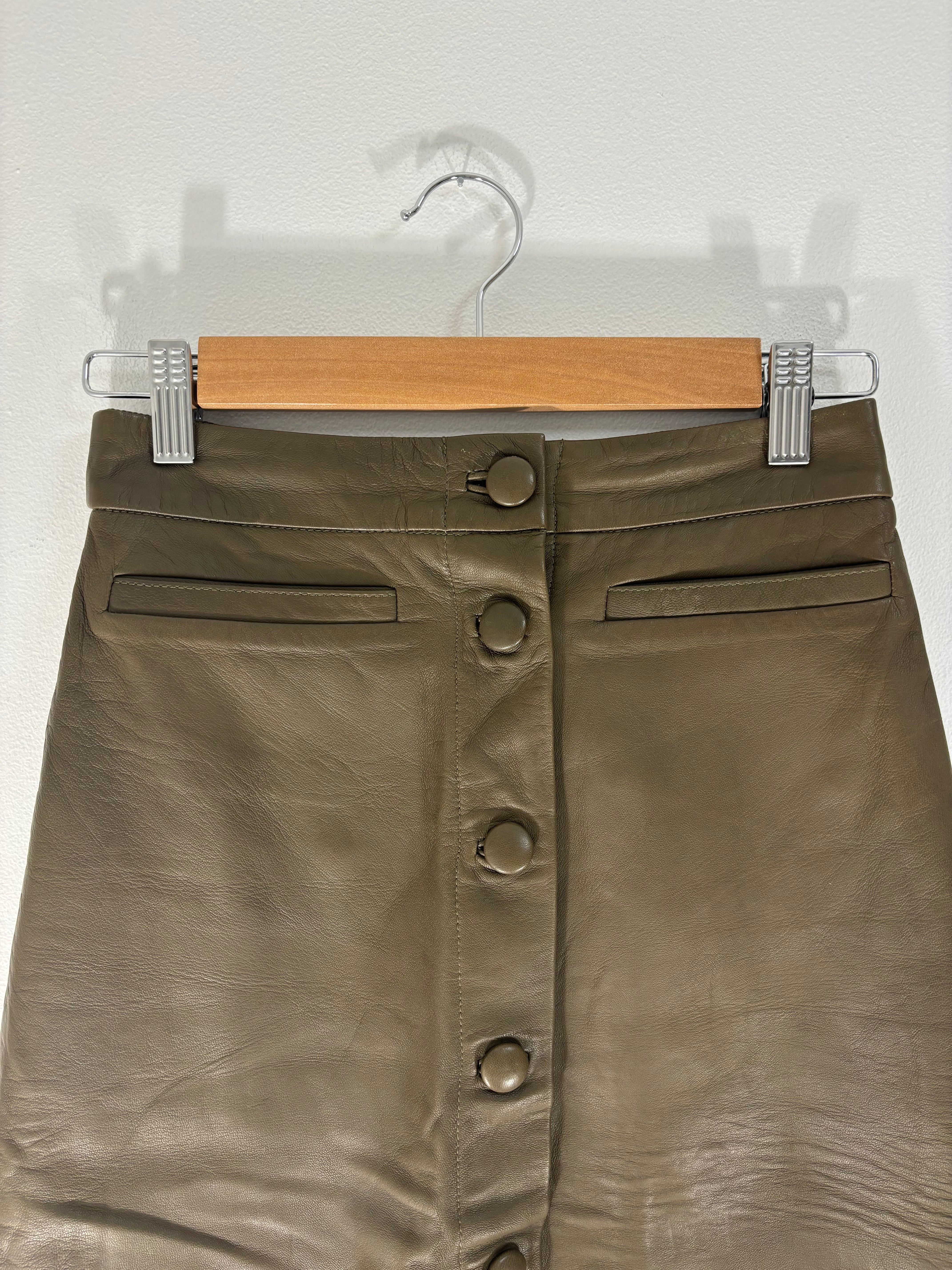 Ted Baker leather skirt - XS