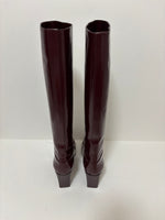 Load image into Gallery viewer, Chloé Burgundy Over-the-Knee Boots - 8.5 UK
